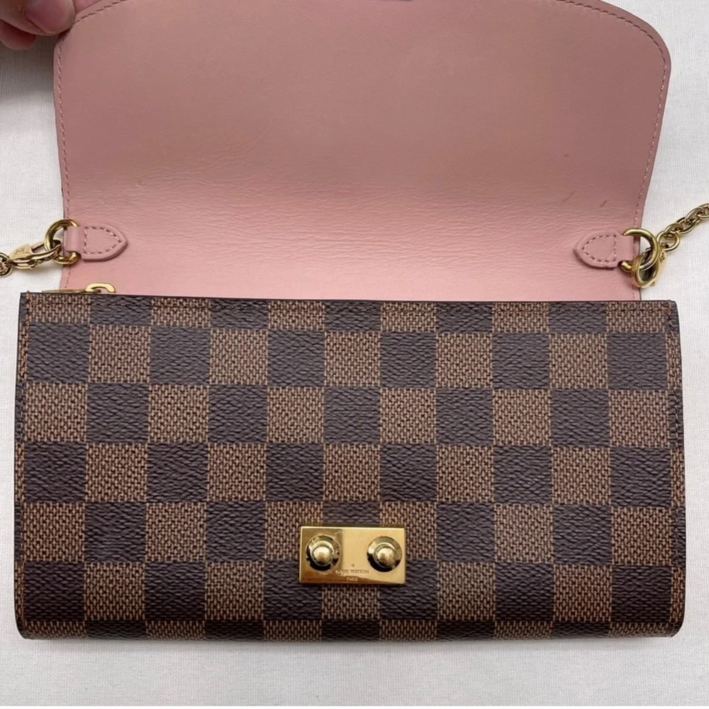 Louis Vuitton Croisette chain wallet - Picture 1 of 14